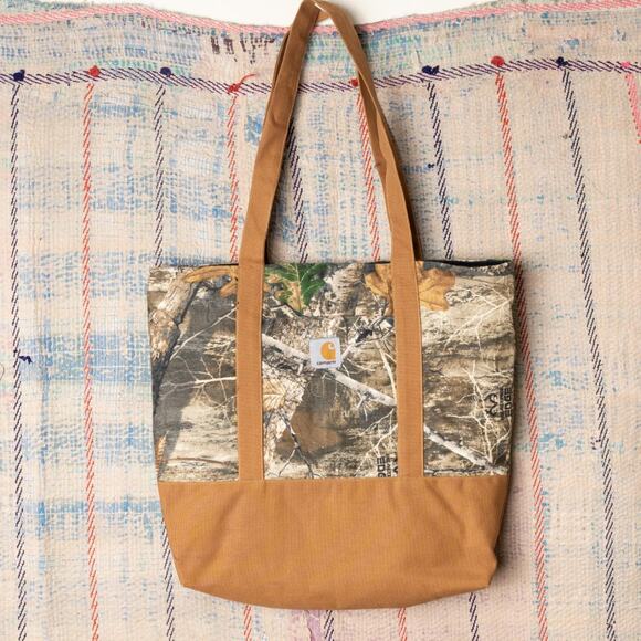 Upcycled carhartt tote bag - Picture 1 of 7